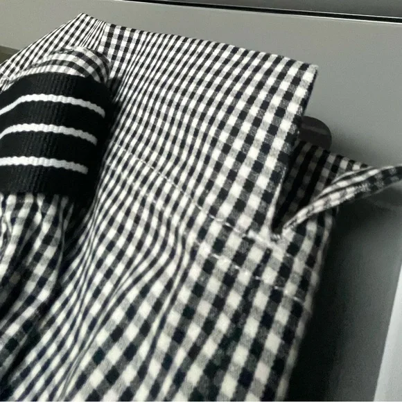 Kim Rogers Black and White Gingham Shorts NWOT - Picture 5 of 8